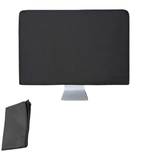 1PC Monitor Staubschutzhülle Hülle Desktop-Computerbildschirm Schwarz Oxford-Stoff Verdickter wasserdichter Schutz Multi Size(Color-02) von MZYFDC