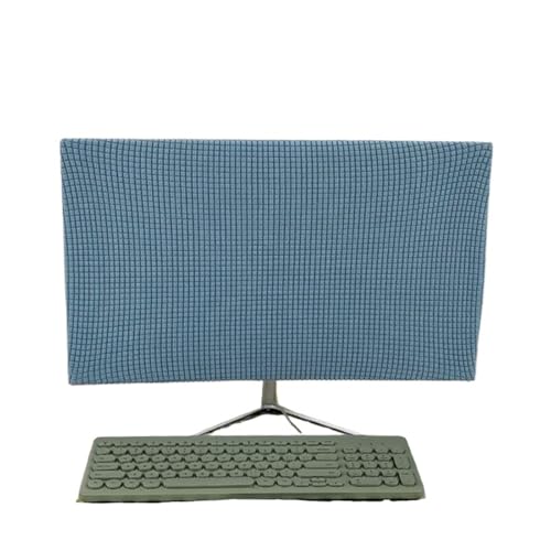 27-Zoll-Bildschirm-Staubschutzhülle, weicher Polarfleece-Stoffschutz, elastischer Office Home PC Desktop-Computer-Monitor TV-Staubschutzhülle(Color-03) von MZYFDC