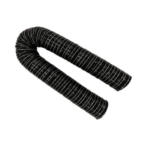 Abluftrohre & -schläuche 1 m Universal-Luftansaugrohr for die Motorhaube, Luftkanalschlauch, kalt, hitzebeständig, temperaturbeständig, flexibles Rohr, ID20–115 mm FüR Abluftventi(43.0 mm) von MZYFDC