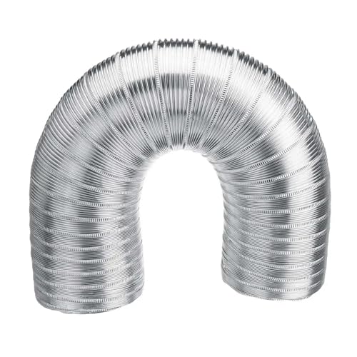 Abluftrohre & -schläuche 4/5 zoll Luft Belüftung Ventilator Aluminium Rohr Rohr Schlauch Flexible Auspuffrohr Kanal Luft System Klimaanlage Zubehör FüR Abluftventi(125mm(5inch),1m) von MZYFDC