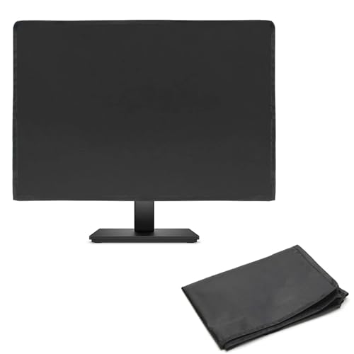 Computer Staub Abdeckung 420D Wasserdichte Polyester Desktop Monitor Schutzhülle HD Panel PC Display Staubdicht(53x35x9cm) von MZYFDC
