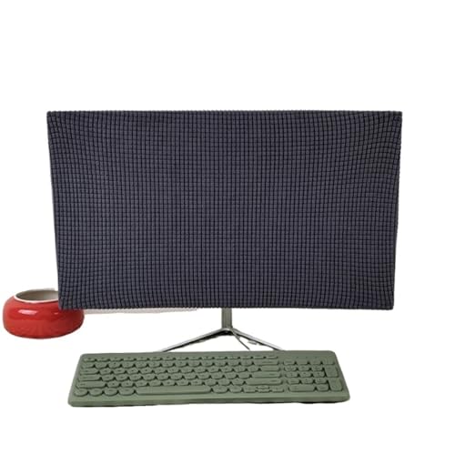 For 27-Zoll-Computermonitor Staubschutzhülle Hülle Einfarbig Elastische Home Office Desktop Displayschutzfolien(Color-02) von MZYFDC