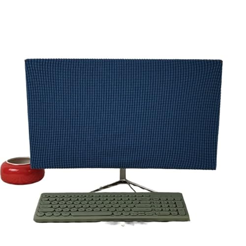 For 27-Zoll-Computermonitor Staubschutzhülle Hülle Einfarbig Elastische Home Office Desktop Displayschutzfolien(Color-04) von MZYFDC