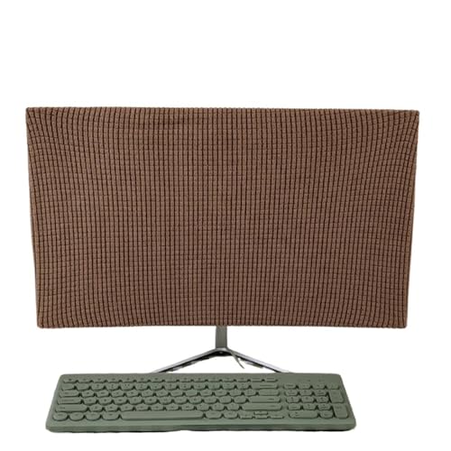 For 27-Zoll-Computermonitor Staubschutzhülle Hülle Einfarbig Elastische Home Office Desktop Displayschutzfolien(Color-05) von MZYFDC