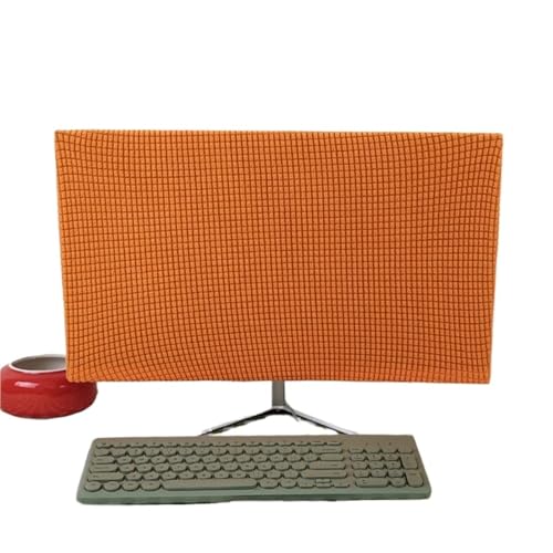 For 27-Zoll-Computermonitor Staubschutzhülle Hülle Einfarbig Elastische Home Office Desktop Displayschutzfolien(Color-12) von MZYFDC