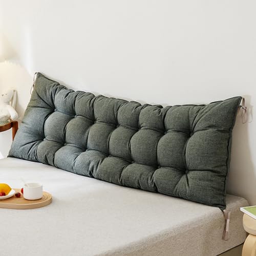 MZYZPPBD Rückenlehne Bett Kissen Lesekissen Für Bett Sofa Bequem Und Weich Lendenkissen Kopfstütze Fürs Bett Kopfteil Mit Abnehmbarem Bezug Für Schlafzimmer Mit Tatami-Sofa,B,150 x 10 x 50 cm von MZYZPPBD