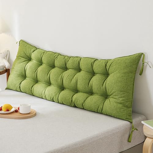 MZYZPPBD Rückenlehne Bett Kissen Lesekissen Für Bett Sofa Bequem Und Weich Lendenkissen Kopfstütze Fürs Bett Kopfteil Mit Abnehmbarem Bezug Für Schlafzimmer Mit Tatami-Sofa,E,90 x 10 x 50 cm von MZYZPPBD