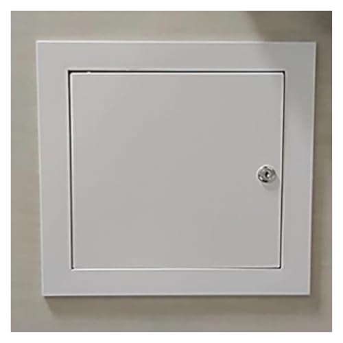 Zugangstür Zugangstür/Inspektionsluke Für Gewerbliche Zwecke Trockenbauwand, Abschließbare Serviceschacht-Tür, Lackierbar, Einfache Installation Anpassbar(11.8''x13.8''-30x35cm) von MZZKFC