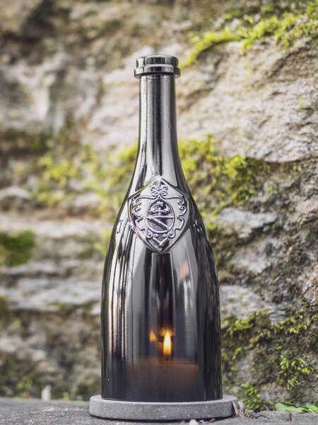 MaBe WINDLICHT aus der italienischen Weinflasche vom Gardasee von MaBe