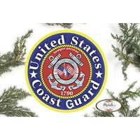 United Saumen Coast Guard Support Schild - Kranzanreicherung von MaDoorableCreations