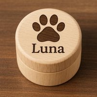 Holz-Andenkenbox Für Haustiere - Individuelle Aufbewahrung Von Asche Oder Fell | Personalisierte Erinnerungsbox Hunde Und Katzen Holz-Andenkenbox Für Haustiere - Individuelle Aufbewahrung Von Asche Oder Fell | Personalisierte Erinnerungsbox Hunde Und Katzen von MaJePictures