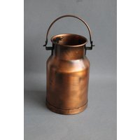 Alte Milchkanne Aus Metall Mit Kupferüberzug Und Henkel Handgefertigt Alte Milchkanne Aus Metall Mit Kupferüberzug Und Henkel Handgefertigt von MaKoVintageShop