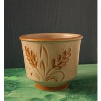 Blumenübertopf Keramik Signiert Handgefertigt Vintage Blumenübertopf Keramik Signiert Handgefertigt Vintage von MaKoVintageShop