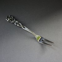 Kleine Vorlegegabel Aufschnittgabel Hildesheimer Rose Kleine Vorlegegabel Aufschnittgabel Hildesheimer Rose von MaKoVintageShop