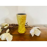 Vase Fat Lava Scheurich Keramik in Gelb & Braun, Modell 244-17 Vintage, 60Er 70Er Vase Fat Lava Scheurich Keramik in Gelb & Braun, Modell 244-17 Vintage, 60Er 70Er von MaLeNaVintage