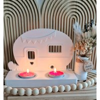Wohnwagen Deko, Camping, Camper Hochzeit, Campergeschenk Freunde, Hochzeitsgeschenk Camper, Teelicht, Campinggeschenk, Geschenk von MaLuKreativDesigns