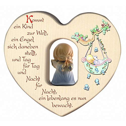 MaMeMi Herz aus Holz mit Schutzengel in HELLBLAU für Jungen mit SEGENSSPRUCH zur Geburt oder Taufe Wanddeko fürs KINDERZIMMER gefertigt in SÜDTIROL MaMeMi Herz aus Holz mit Schutzengel in HELLBLAU für Jungen mit SEGENSSPRUCH zur Geburt oder Taufe Wanddeko fürs KINDERZIMMER gefertigt in SÜDTIROL von MaMeMi