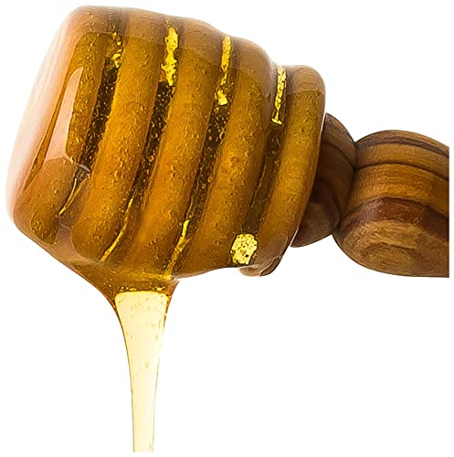Honiglöffel/Honigheber aus Olivenholz, hergestellt in einer Manufaktur in Bethlehem von MaMeMi