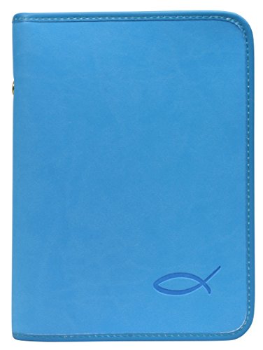 KVN MaMeMi Gotteslobhülle - Kunstleder & Farbiger Fisch geprägt hellblau KVN MaMeMi Gotteslobhülle - Kunstleder & Farbiger Fisch geprägt hellblau von MaMeMi