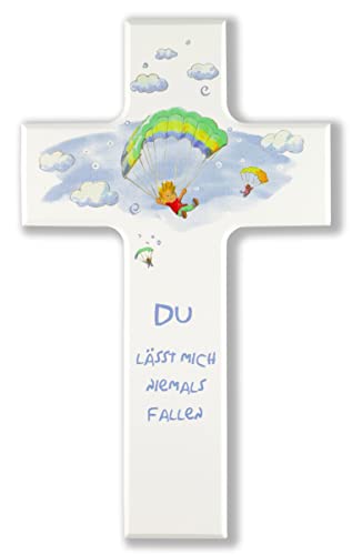 MaMeMi Kinderkreuz Du lässt Mich Niemals Fallen zur Geburt und oder Taufe weiß 15 cm MaMeMi Kinderkreuz Du lässt Mich Niemals Fallen zur Geburt und oder Taufe weiß 15 cm von MaMeMi