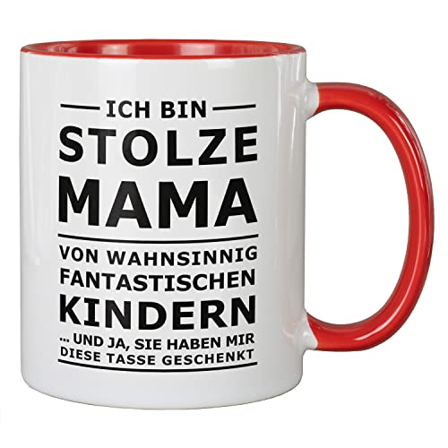 creativgravur® Tasse mit Spruch STOLZER Papa, STOLZE Mama Kaffeetasse Kaffeebecher Kaffeepot Frühstückstasse Bürotasse, Motiv:Motiv 12 von MaMeMi