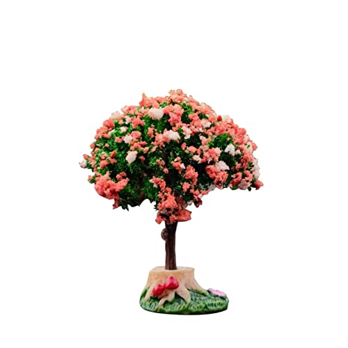 MaNMaNing Miniatur-, Mehrfarbig, Kirschbaum, künstliche, Baumdekoration, Mini-Liebesbaum (Green, One Size) von MaNMaNing