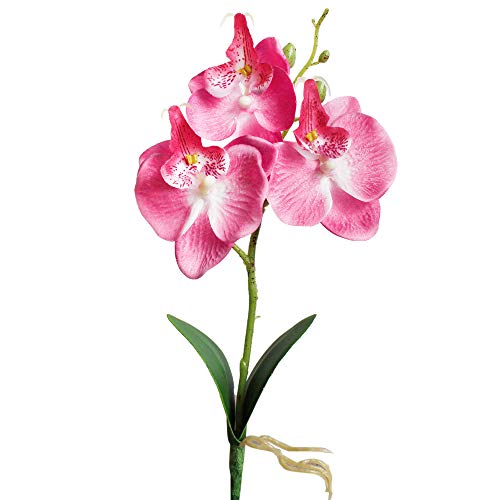 MaNMaNing Triple Head künstliche Schmetterlings-Orchideen-Seidenblume-Ausgangshochzeits-Dekor von MaNMaNing