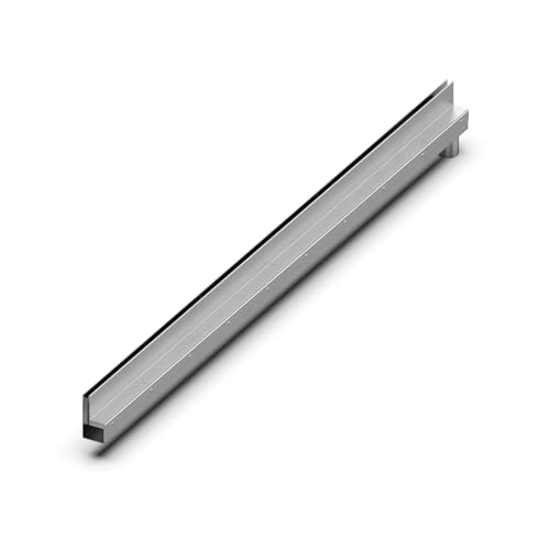 MaTaDa® Entwässerungsrinne Schlitzrinne Gartenrinne Terrassenrinne extra schmal dünn (1m - Ablauf Rechts) von MaTaDa
