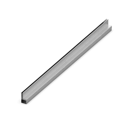 MaTaDa® Entwässerungsrinne Schlitzrinne Gartenrinne Terrassenrinne Komplett Set (1m Verlängerung) von MaTaDa