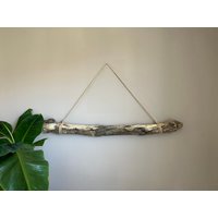 Garderobe Aus Usedomer Treibholz Mit Eisennägeln 105cm von MaabiKunst