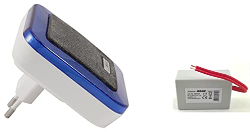 Klingel Erweiterung für bestehende Klingelanlage mit Empfänger 230 Volt/optisch und akustische Meldung/ 301515 Klingel Erweiterung für bestehende Klingelanlage mit Empfänger 230 Volt/optisch und akustische Meldung/ 301515 von Maag Electronic