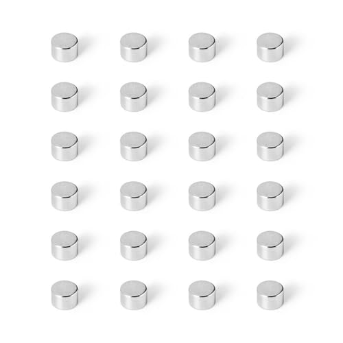 Strong Magnets Neodym Magnet - Rund 3 x 2 mm - 100 Stück - Extra stark, hält bis 218 g - Für Magnettafel, Kühlschrank, Whiteboard, Pinnwand, Büro von MaajeeKuto