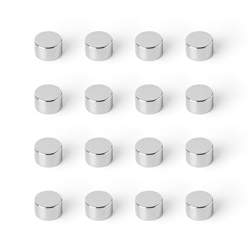 Strong Magnets Neodym Magnet - Rund 8 x 5 mm - 20 Stück - Extra stark, hält bis 2 KG - Für Magnettafel, Kühlschrank, Whiteboard, Pinnwand, Büro Strong Magnets Neodym Magnet - Rund 8 x 5 mm - 20 Stück - Extra stark, hält bis 2 KG - Für Magnettafel, Kühlschrank, Whiteboard, Pinnwand, Büro von MaajeeKuto