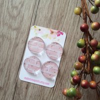 Brick Muster Magnete, Chore Board Magnete, Brick Magnete, Pink Und Gold Magnete, Memo Magnete von MabelsMagnets