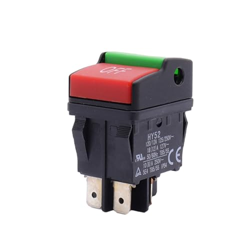 Mabta HY52 Wasserdichter Staub- und Wasserdichter Schalter für 125/250V Elektrowerkzeuge von Mabta