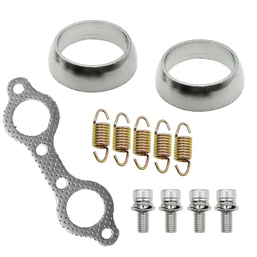 Mabutingti Auspuff Schalldämpfer Dichtungsdichtungs Feder Umbausatz für Polaris Sportsman 600 700 800 MV7 2002–2006 Frontier 2002–2005#OEM 5811511 3610047 von Mabutingti