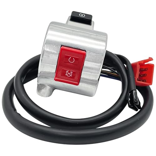 Mabutingti Rechter Start Stopp Kill Schalter passend für Honda VTX1800 VTX 1800 C/F/N/R/S/T 2002-2008 35130-MCV-N22 35013-MCH-020 35130-MCH-F13 von Mabutingti