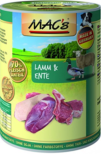 MAC's Dog mit Lamm & Ente 6 x 400 g von Mac's