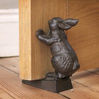 Gusseisen Hase Türstopper, Türkeil von MacBainInteriors