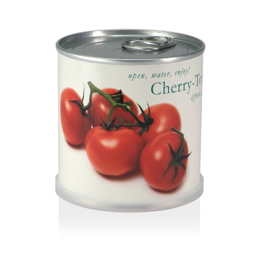 MacFlowers® Anzuchtset mit Cherry Tomate | Instant Gardening | Eine Sorte Samen in süßer Blumendose | Geschenkidee Dankeschön besonderes Geschenk von MacFlowers