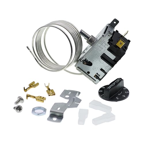 MacMaxe 077B7067 Service-Thermostat Typ B6 mit Zubehör | Abtauautomatik | 1087 mm Kapillare | Gewerbliche Kältetemperaturregelung von MacMaxe