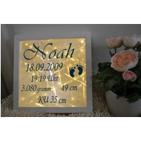 Leuchtrahmen Geburt/Taufe Bilderrahmen Beleuchtet Füße Baby Lampe Nachtlicht Geburtstagsgeschenk Taufgeschenk Leuchtrahmen Geburt/Taufe Bilderrahmen Beleuchtet Füße Baby Lampe Nachtlicht Geburtstagsgeschenk Taufgeschenk von MacMirano