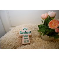 Spardose Kreuz Kommunion Taufe Konfirmation Personalisiert Und Individualisierbar - Geschenk von MacMirano