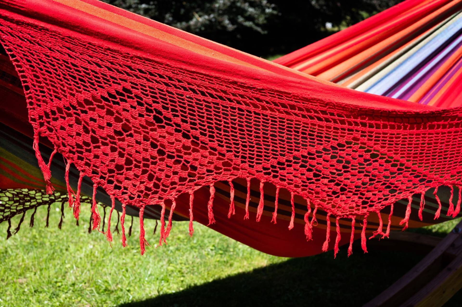 Brasil Comfort Verano Macrame Doppelhängematte von MacaMex