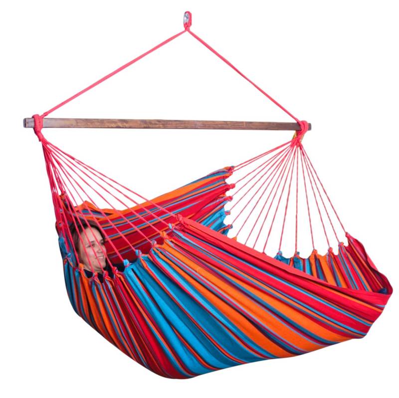 Cayo Gigante Sunset hanging chair XL von MacaMex