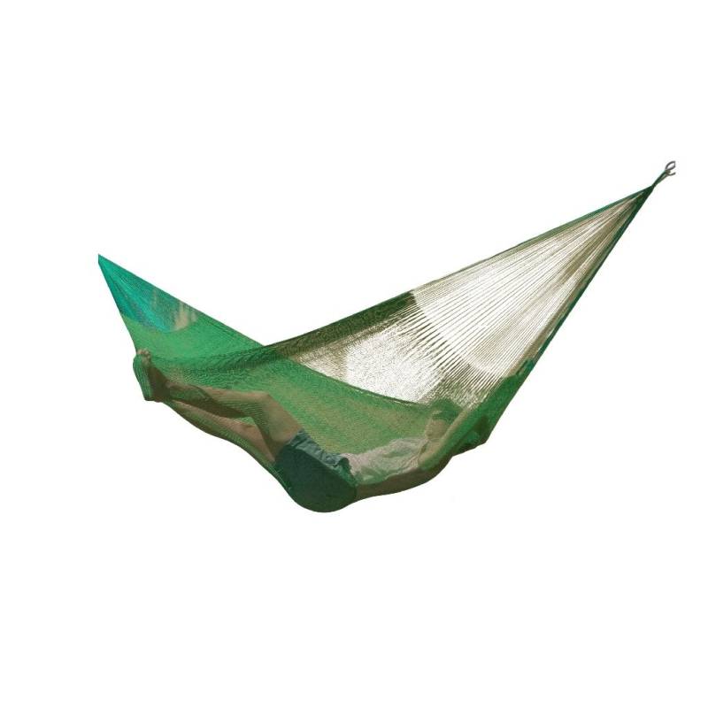 Mexican net hammock Family PLUS lightgreen von MacaMex