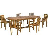 Macabane | Garten-Set Tonna Teak von Macabane