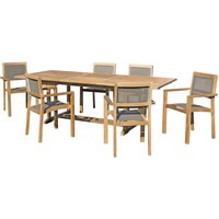 Macabane | Garten-Set Wallono Teak von Macabane