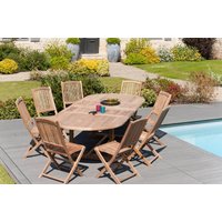 Macabane | Gartentisch Filla Teak von Macabane