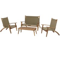 Macabane | Lounge-Set Amanza Akazienholz von Macabane